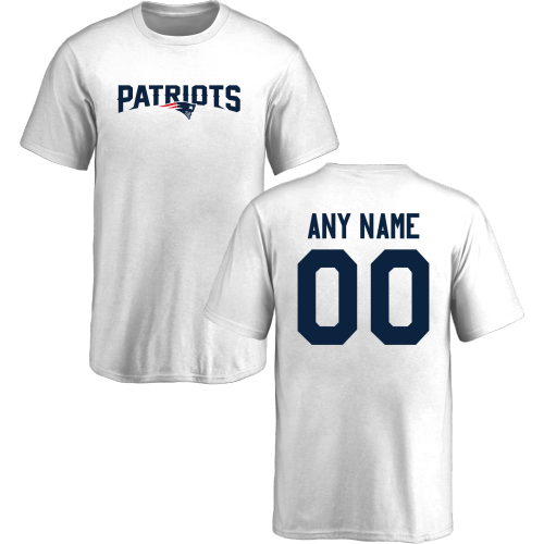 Youth New England Patriots Design-Your-Own Short Sleeve Custom NFL T-Shirt->nfl t-shirts->Sports Accessory